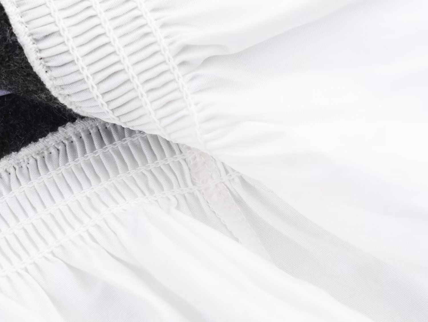 Two-Tone Button-Front Polyester Sweater