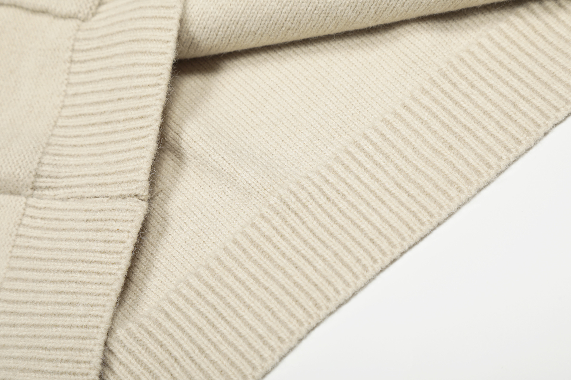 Retro Jacquard Zip Front Loose Fit Sweater