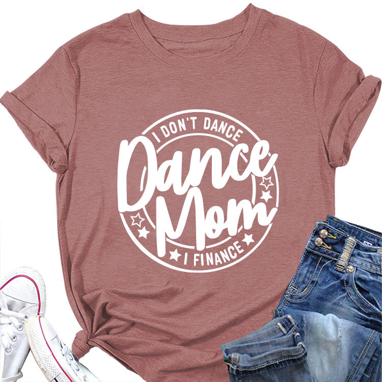 Geometric Pattern Round Neck T-Shirt