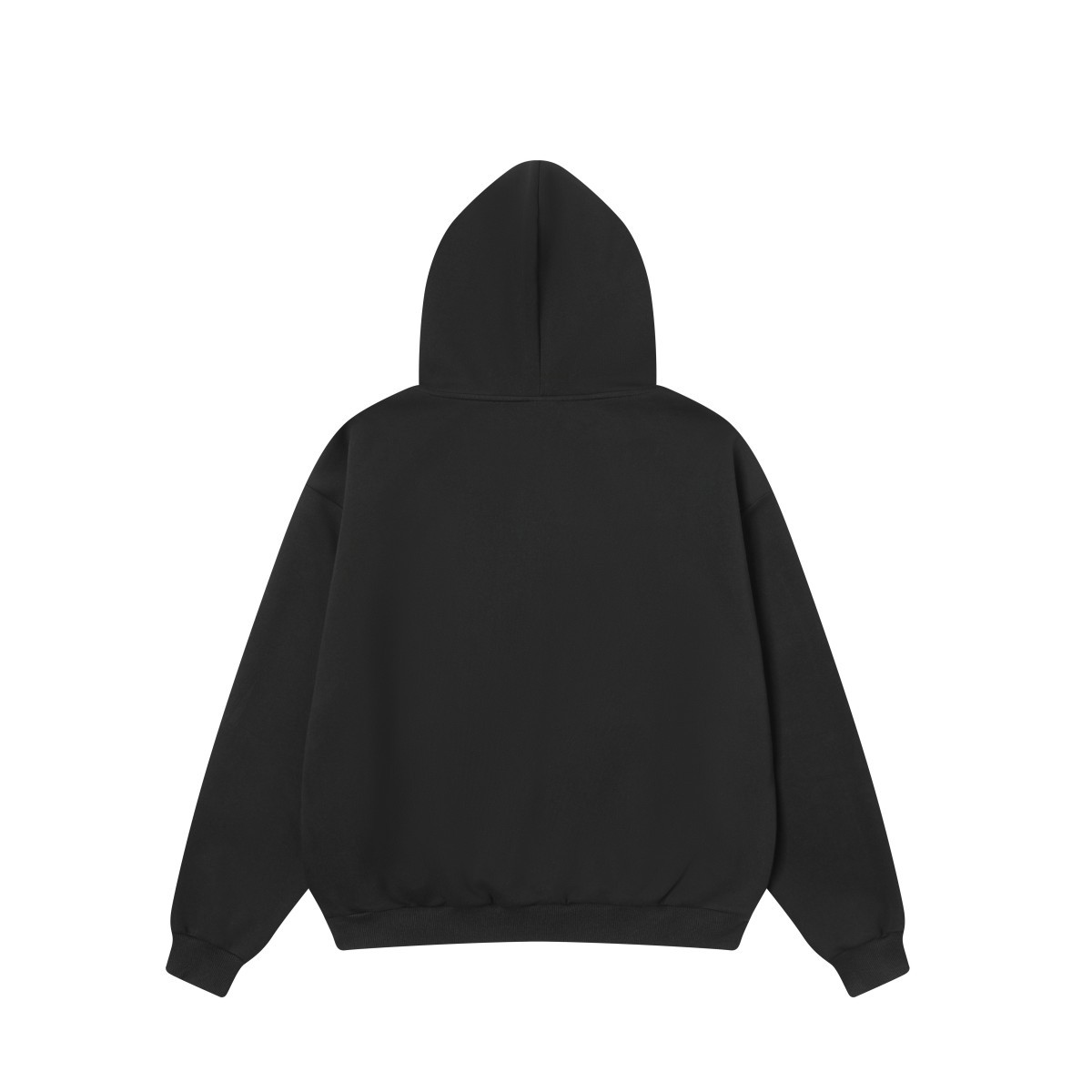 American Graphic Crystal Oversized Hooded Open Front Sweater