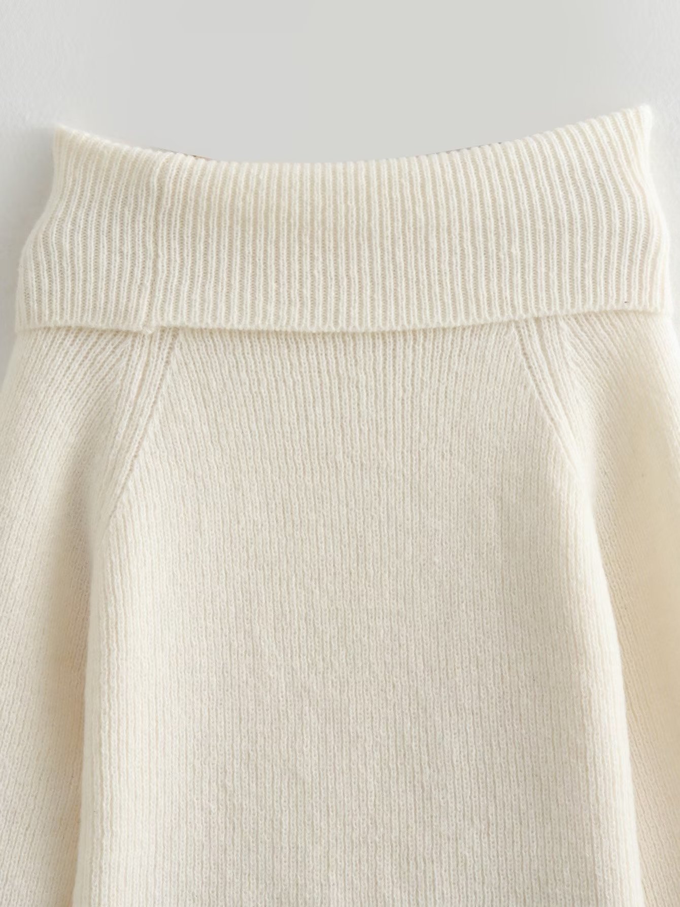Women's autumn and winter clothing one neck off shoulder sexy slim fit solid color pullover sweater