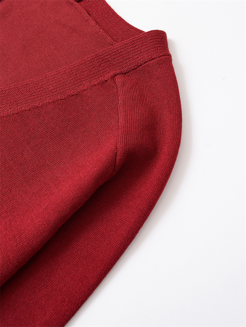 Ladies Relaxed Crew Plain Polyester Sweater