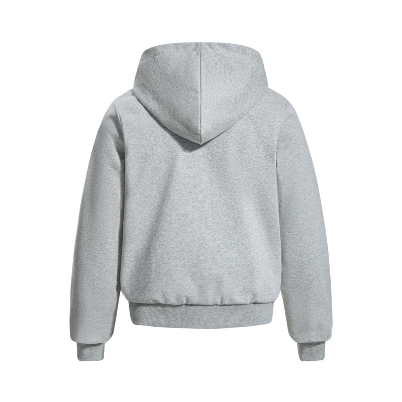 Urban Retro Musician Graphic Zippered Hoodie