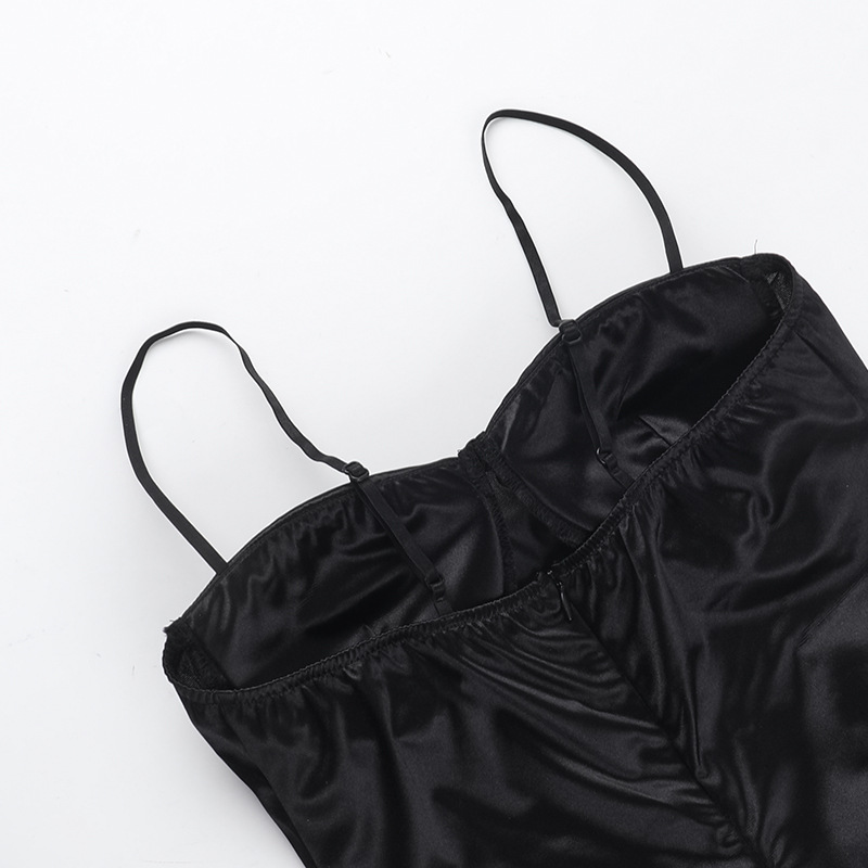 Structured Asymmetric Frilled High Waist Skirt