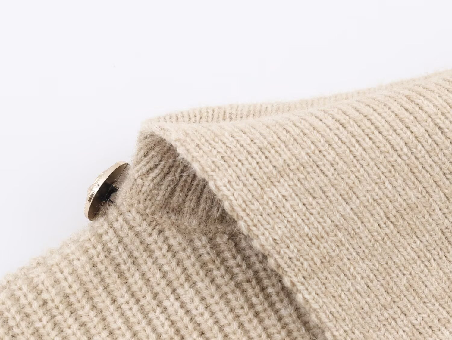 Asymmetric Dolman Sweater with Hardware