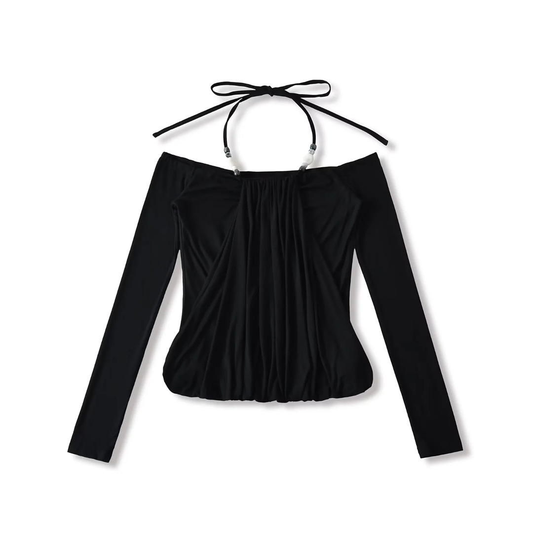One-Shoulder Slim Fit Spicy Tee
