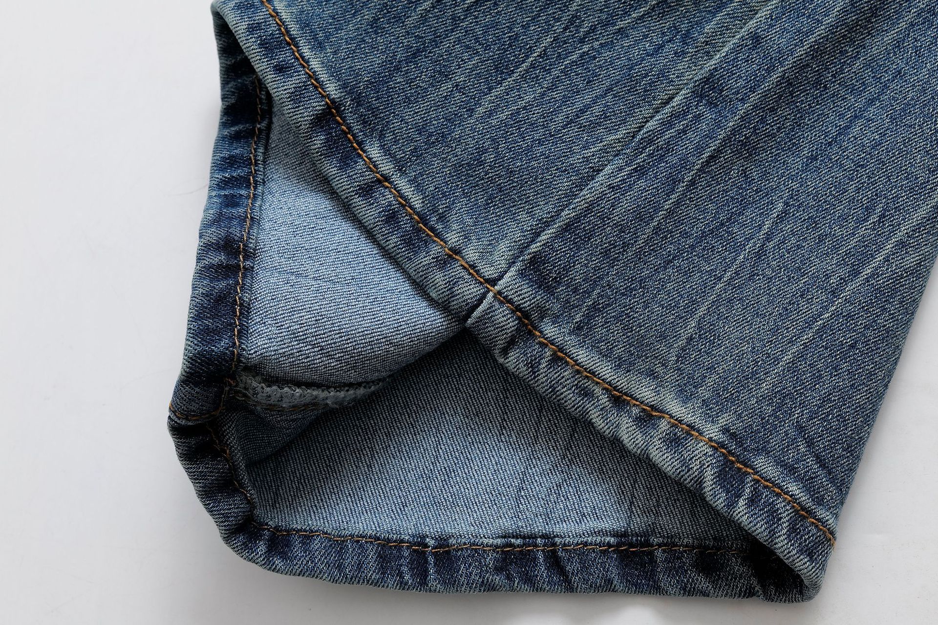 Mid low waist floor length flared pants jeans