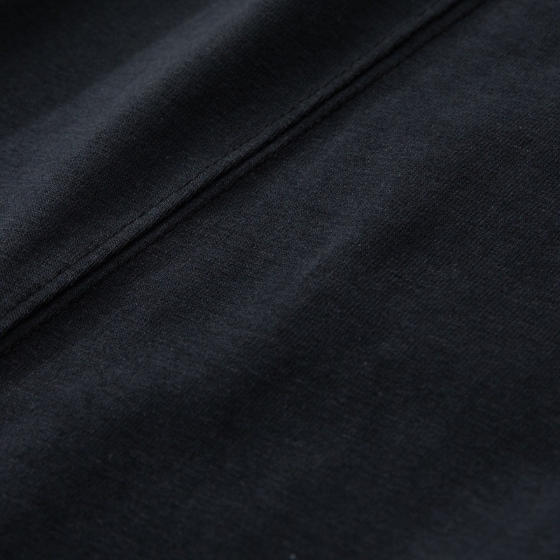 Plain Full Sleeved Mandarin Collar Mens T-Shirt
