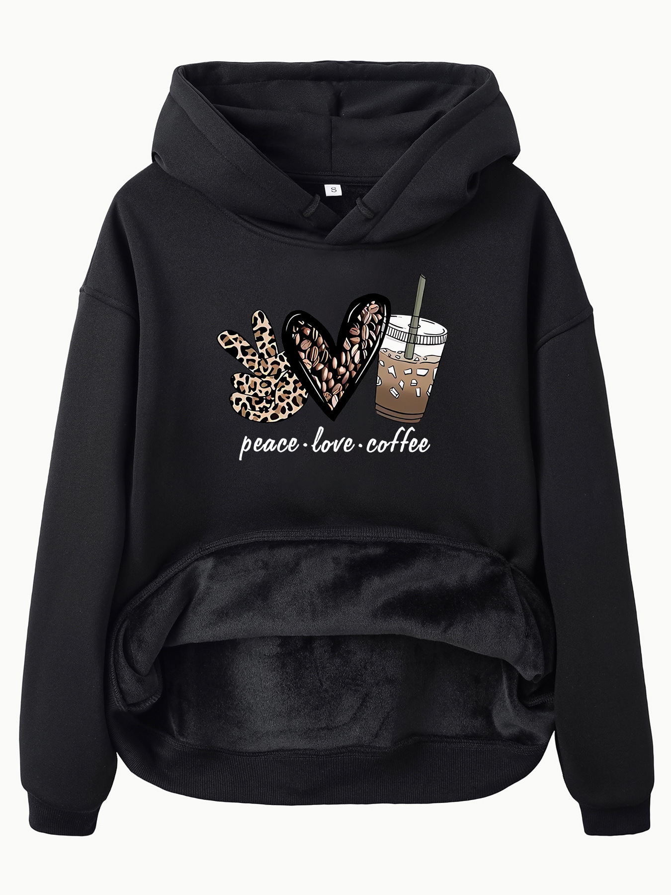 Loose Fit Printed Street Hoodie