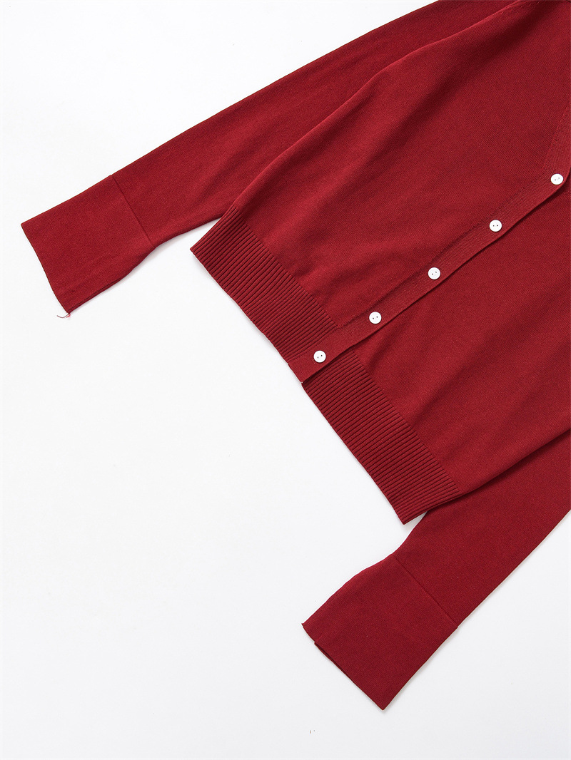 Ladies Relaxed Crew Plain Polyester Sweater