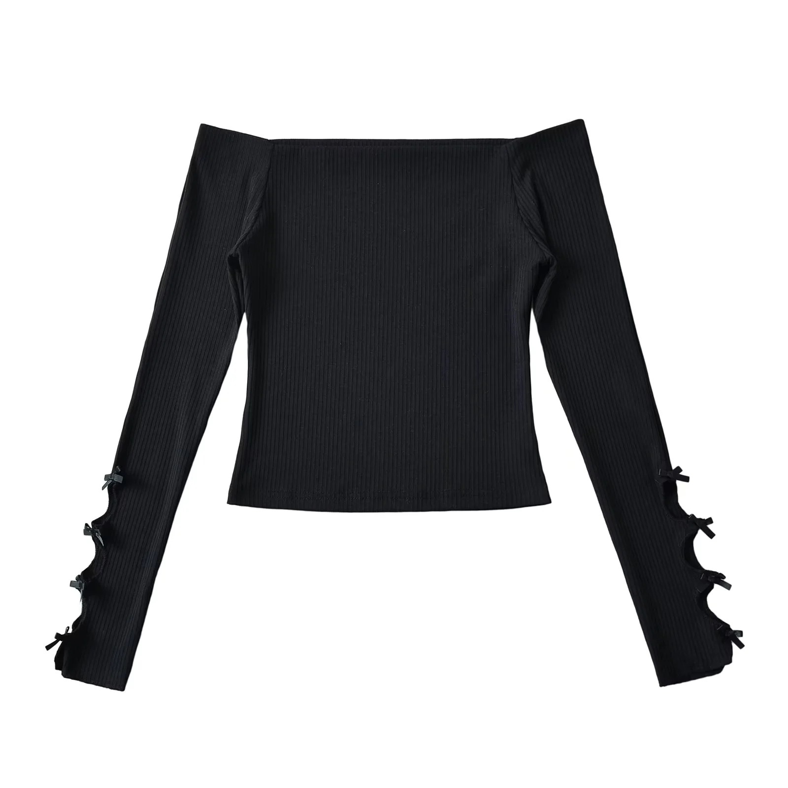Celebrity Asymmetrical Neck Full Sleeve Cotton Shirt