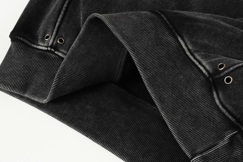 Urban Aged Cotton Pieced Hoodie