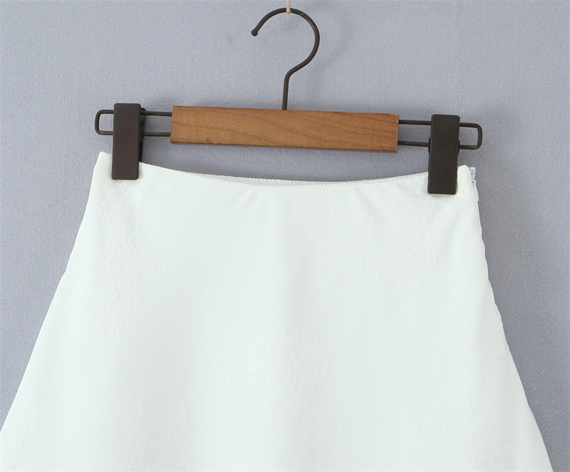 Sleek Ladies' Mini High-Rise Skirt