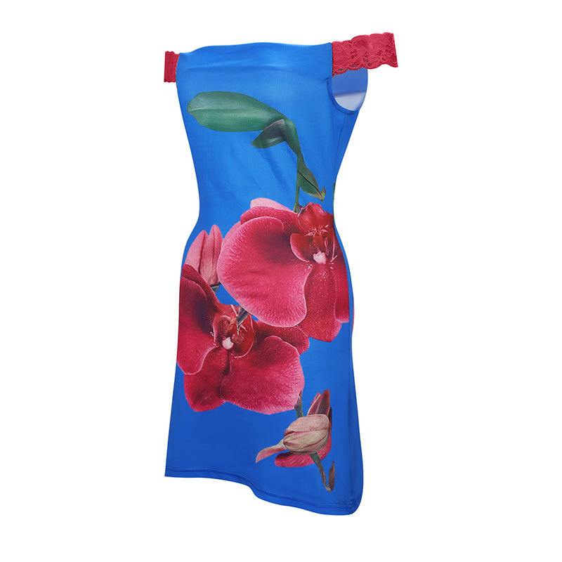 Ladies Bodycon Patterned Dress