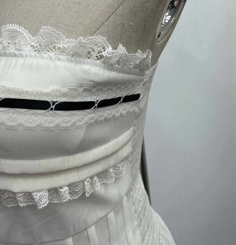 Lace Lace Strap Short Tank Top Strap