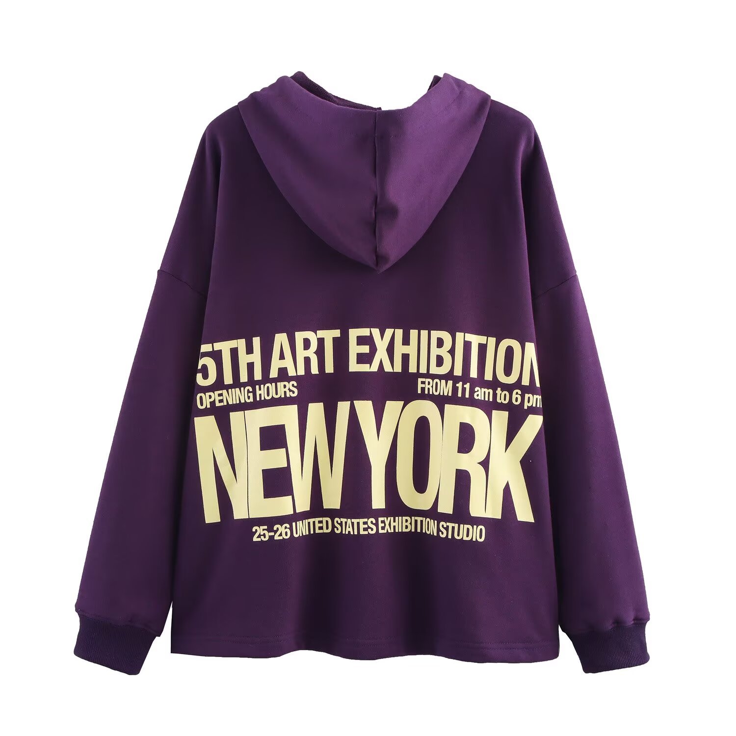 Autumn Street Hooded Printed Hoodie