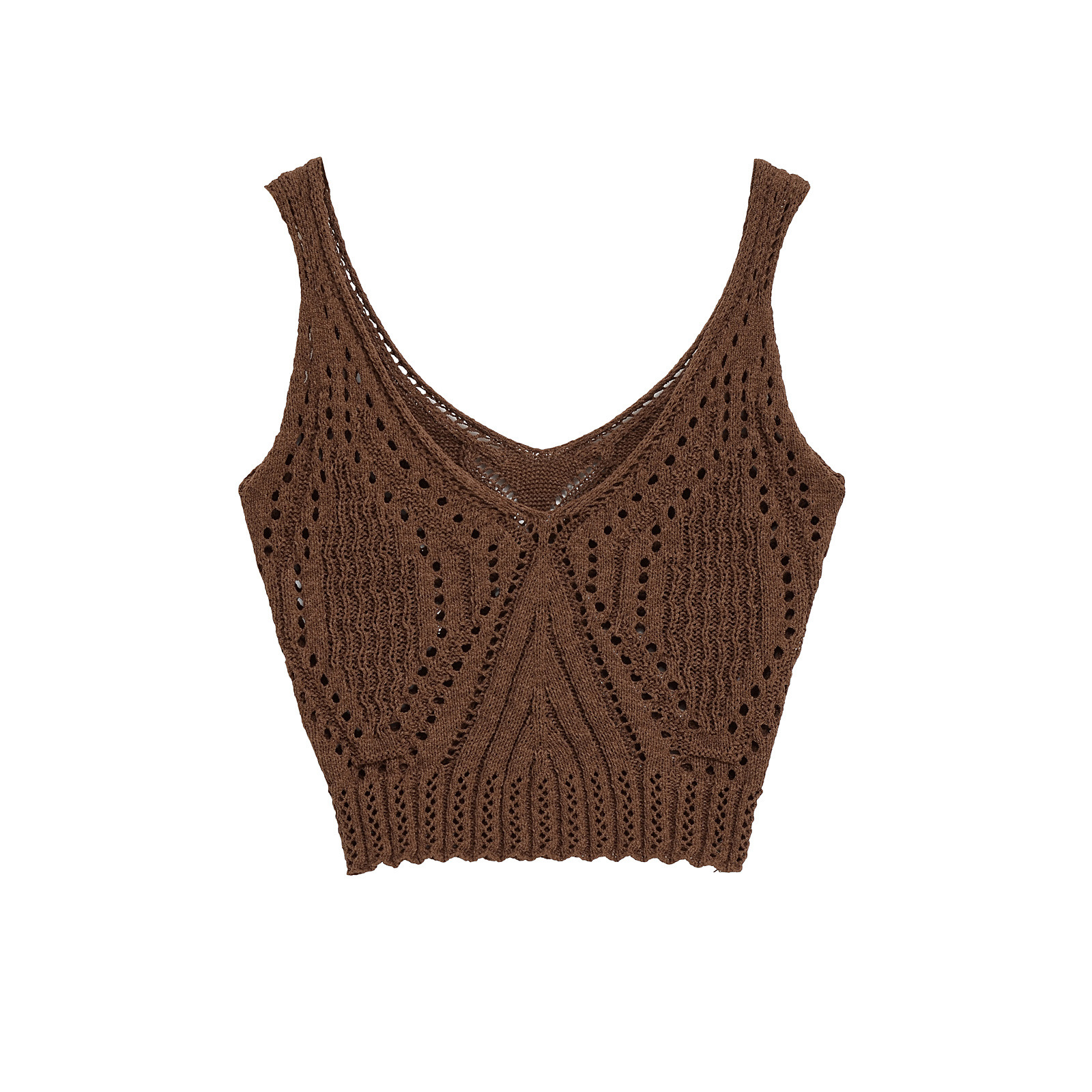 Solid Sleeveless Western Top
