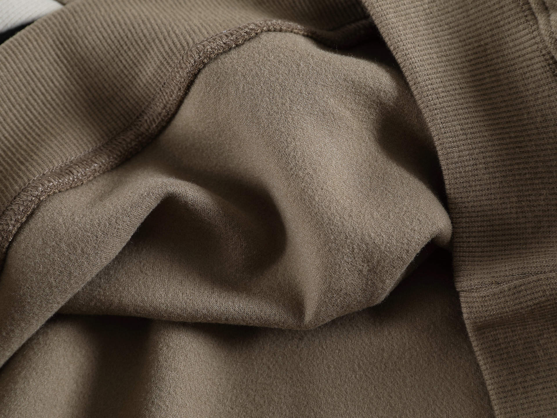 American Relaxed Two-Tone Patchwork Hoodie