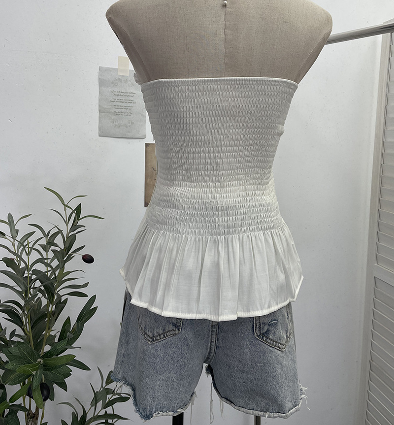 Lace Lace Strap Short Tank Top Strap