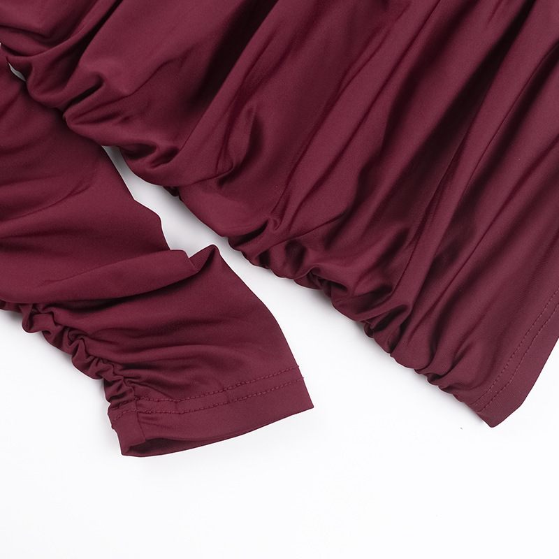 Bodycon Asymmetrical Polyester Skirt