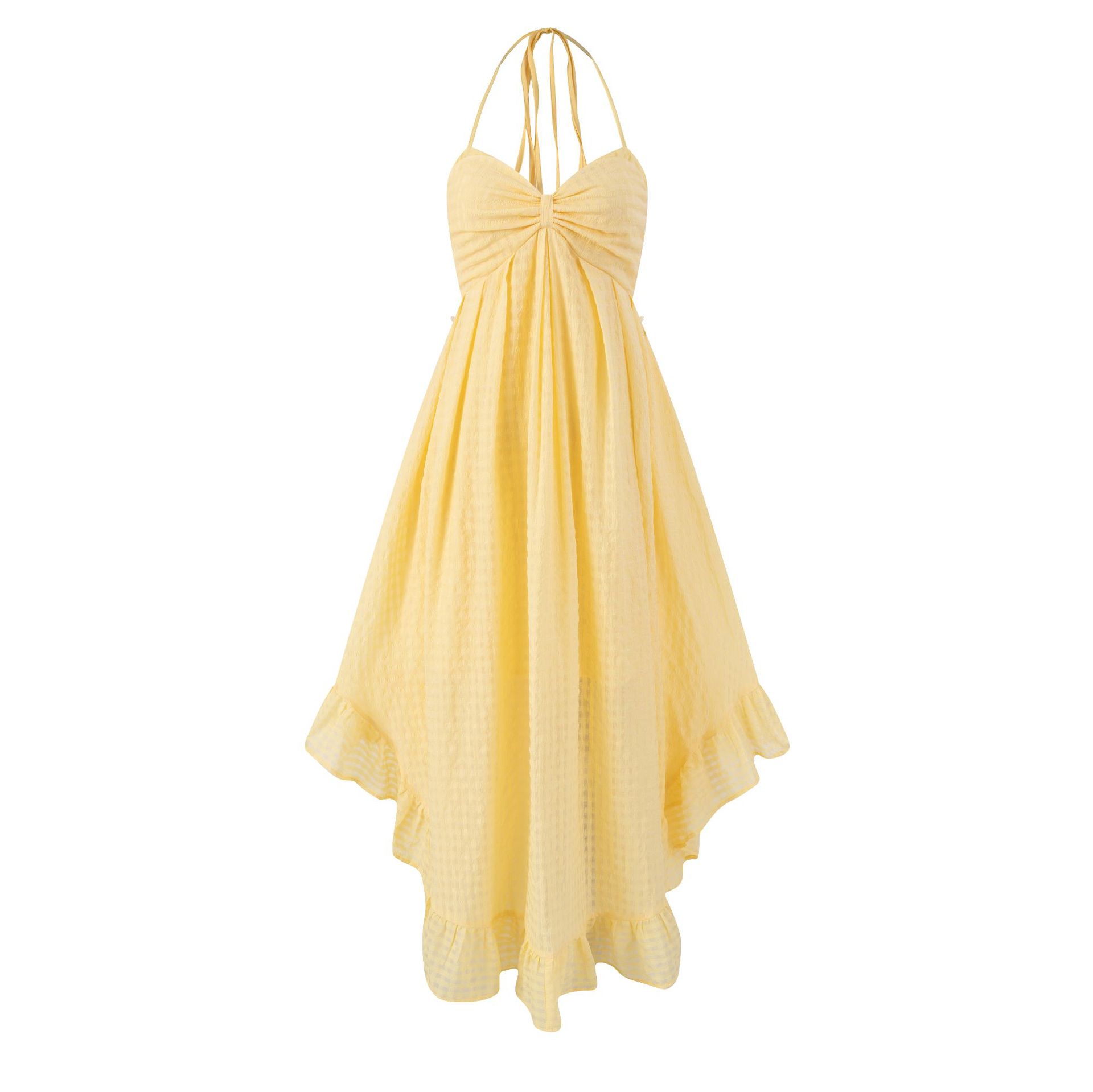 Backless Strapless Dress