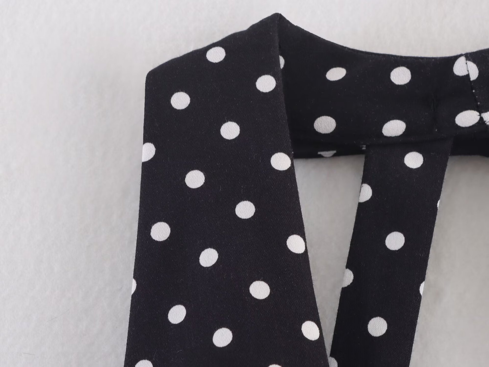 Women's Fashion Sexy Polka Dot Halter Neck Dress