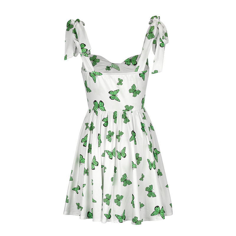 Sleeveless Tube Patterned Bodycon Dress
