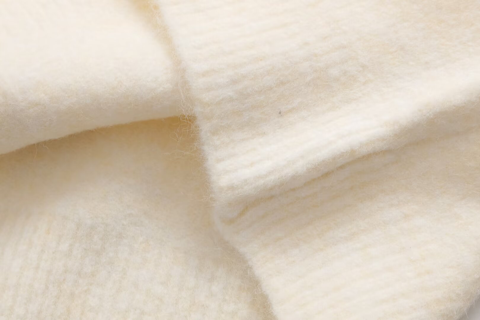 Polyester Crew Button Front Cardigan