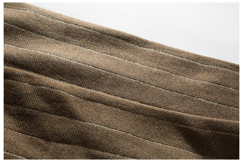 Men Relaxed Intarsia Long Sleeve Cardigan