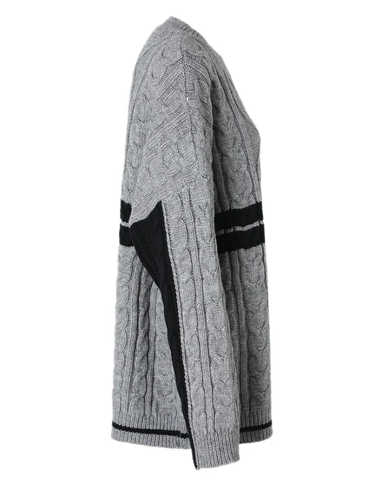 Ladies Oversized Knit Sweater