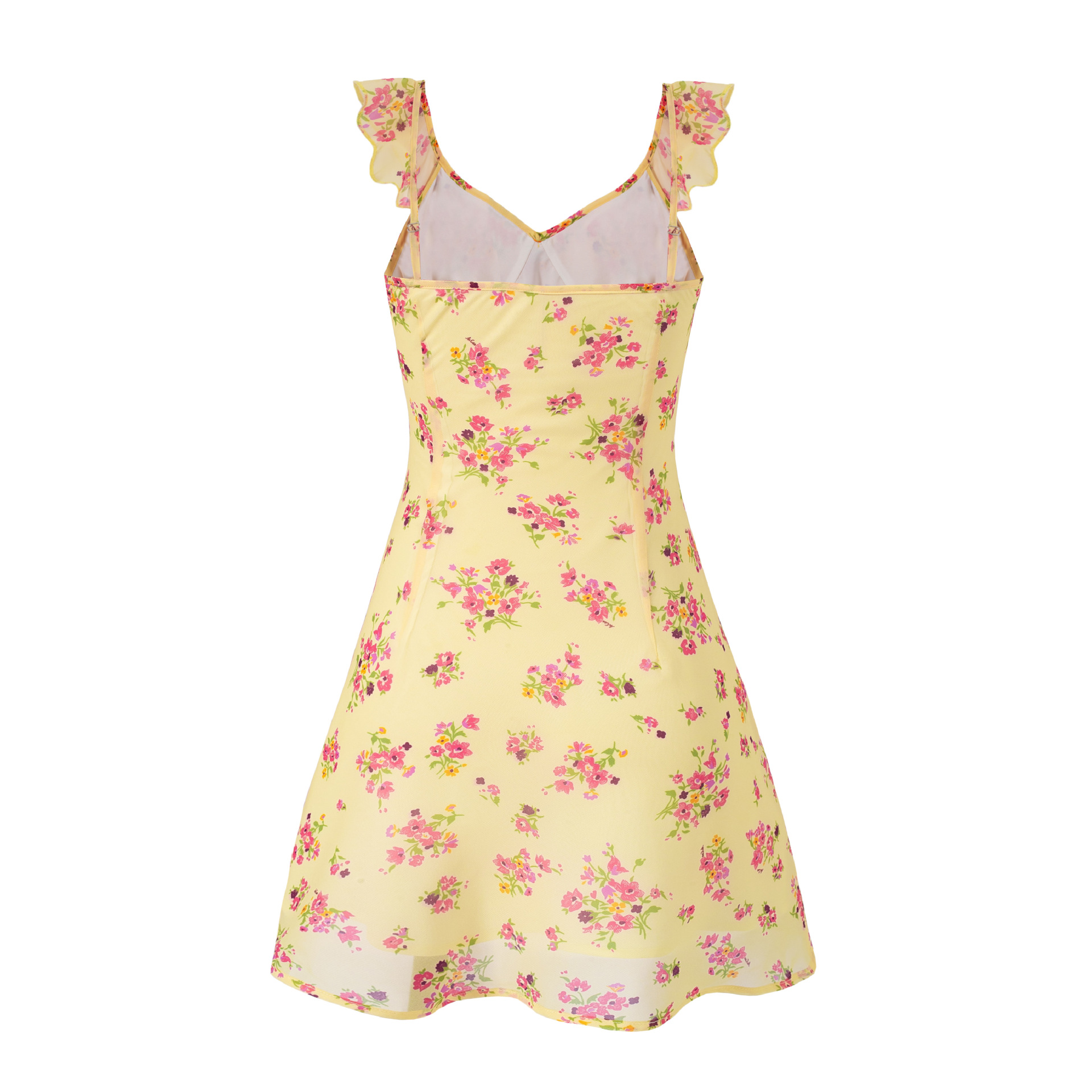 Printed short skirt women's dress