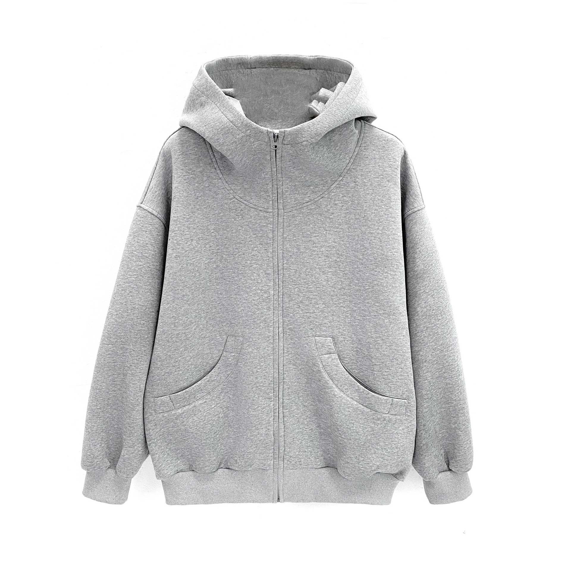 American Oversized Long Sleeve Cardigan