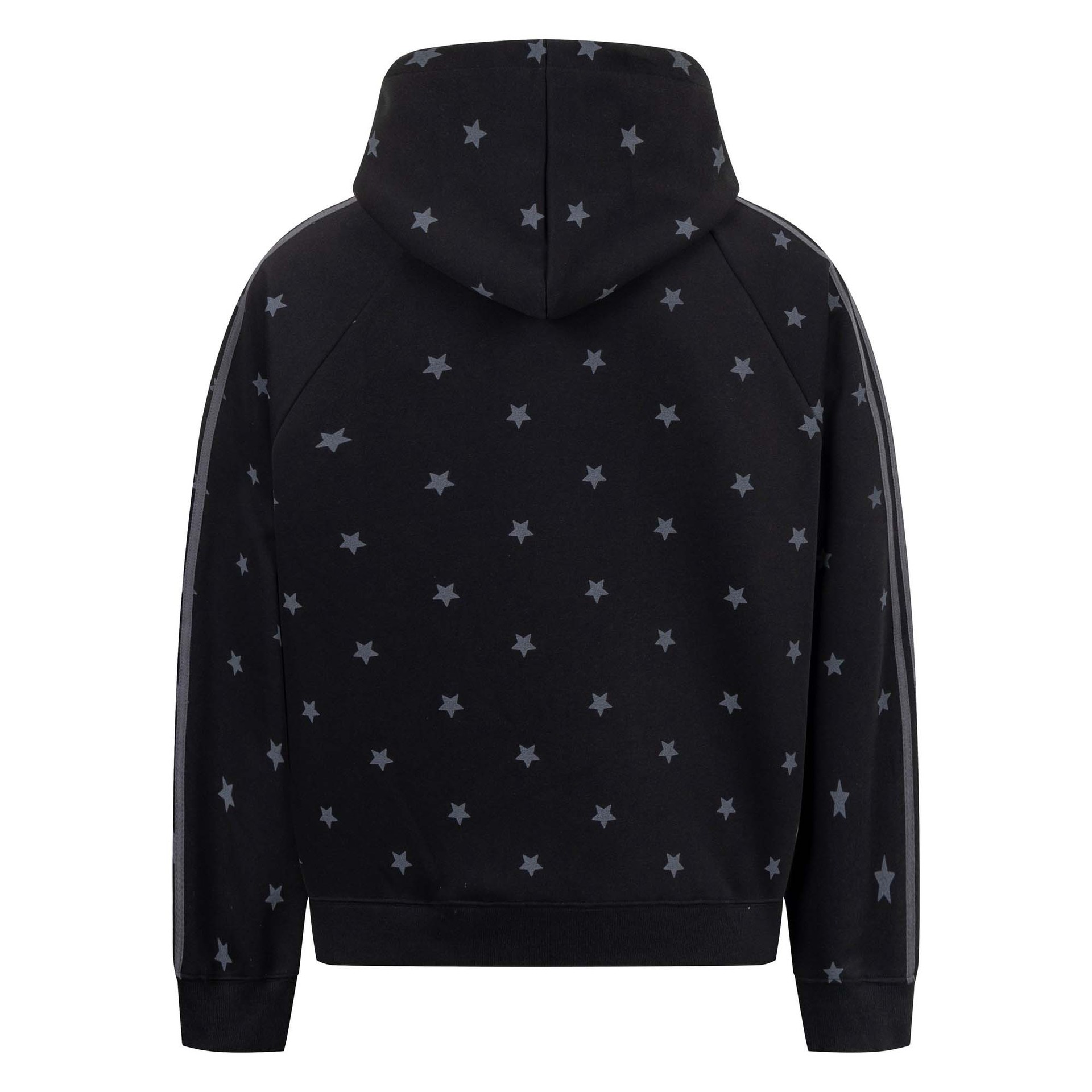 City Cotton Alphabet Stitched Oversized Hoodie