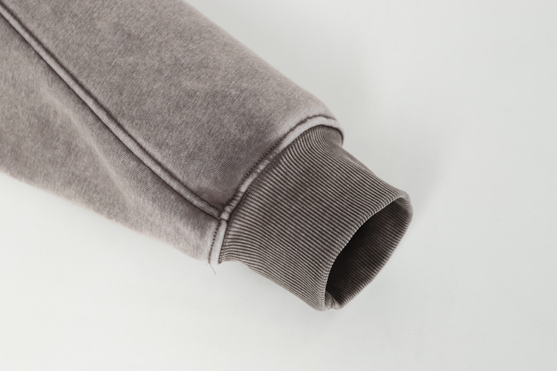 Urban Aged Cotton Pieced Hoodie