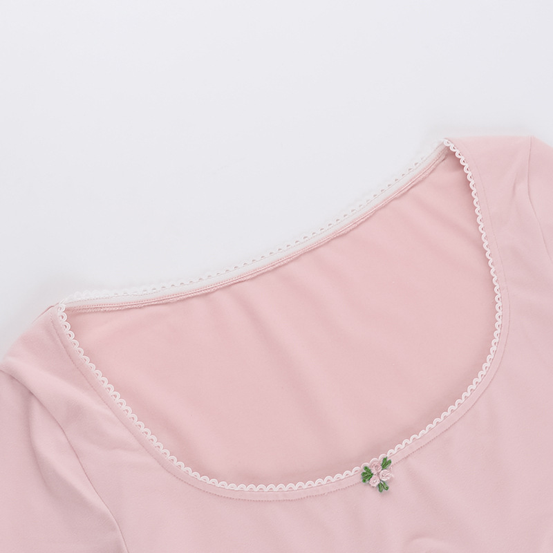 Ladies Square Neck Stretch Tee