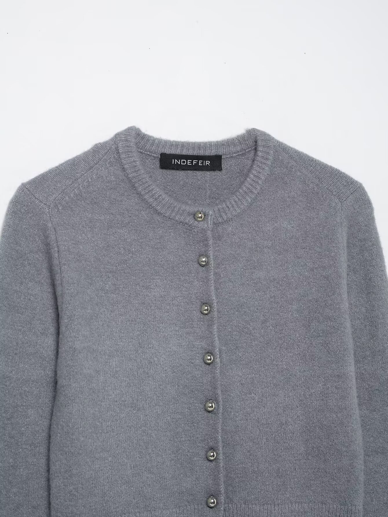 Crew Full Sleeve Circular Closure Sweater