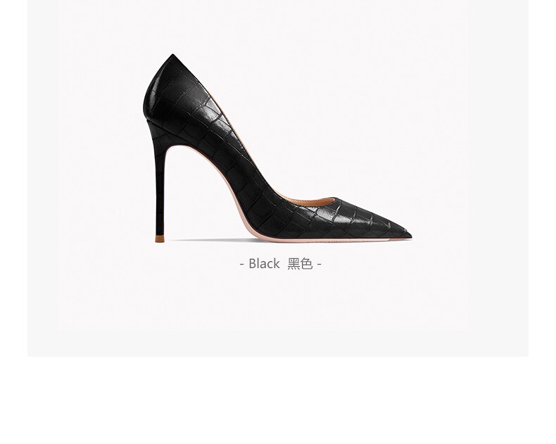 Early Autumn New Pointy High Heel Shoes Women's Thin Heel Shallow Patent Leather Single Shoes French Texture Large Green Shoes