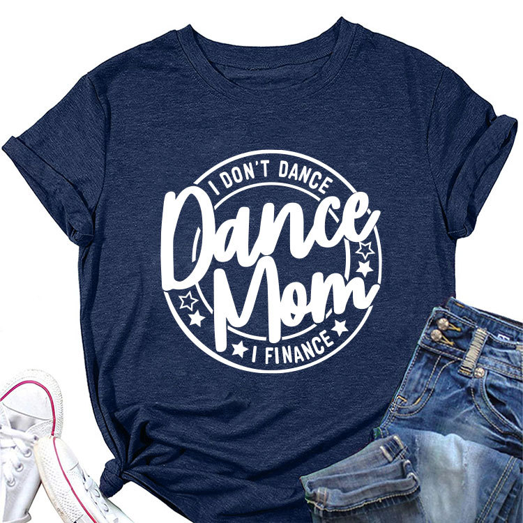 Geometric Pattern Round Neck T-Shirt