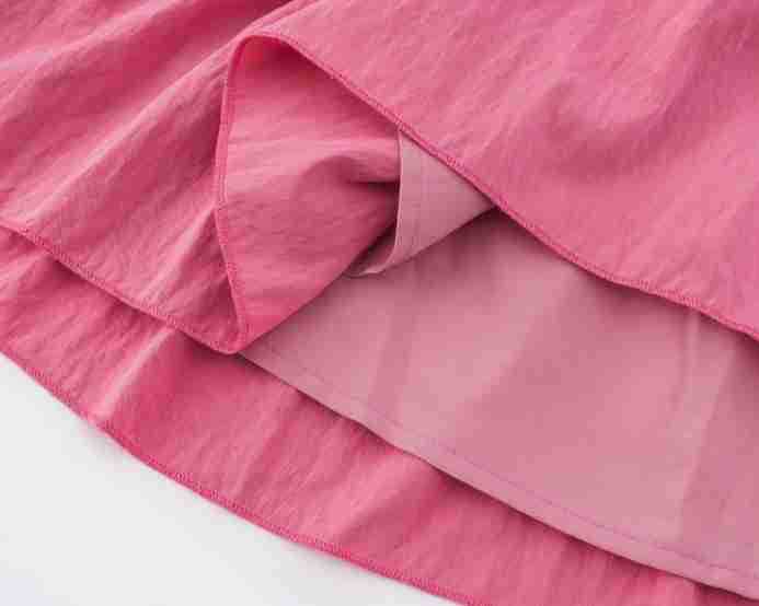 Square Neck Strapless Dress Waist-Cinching Short Skirt