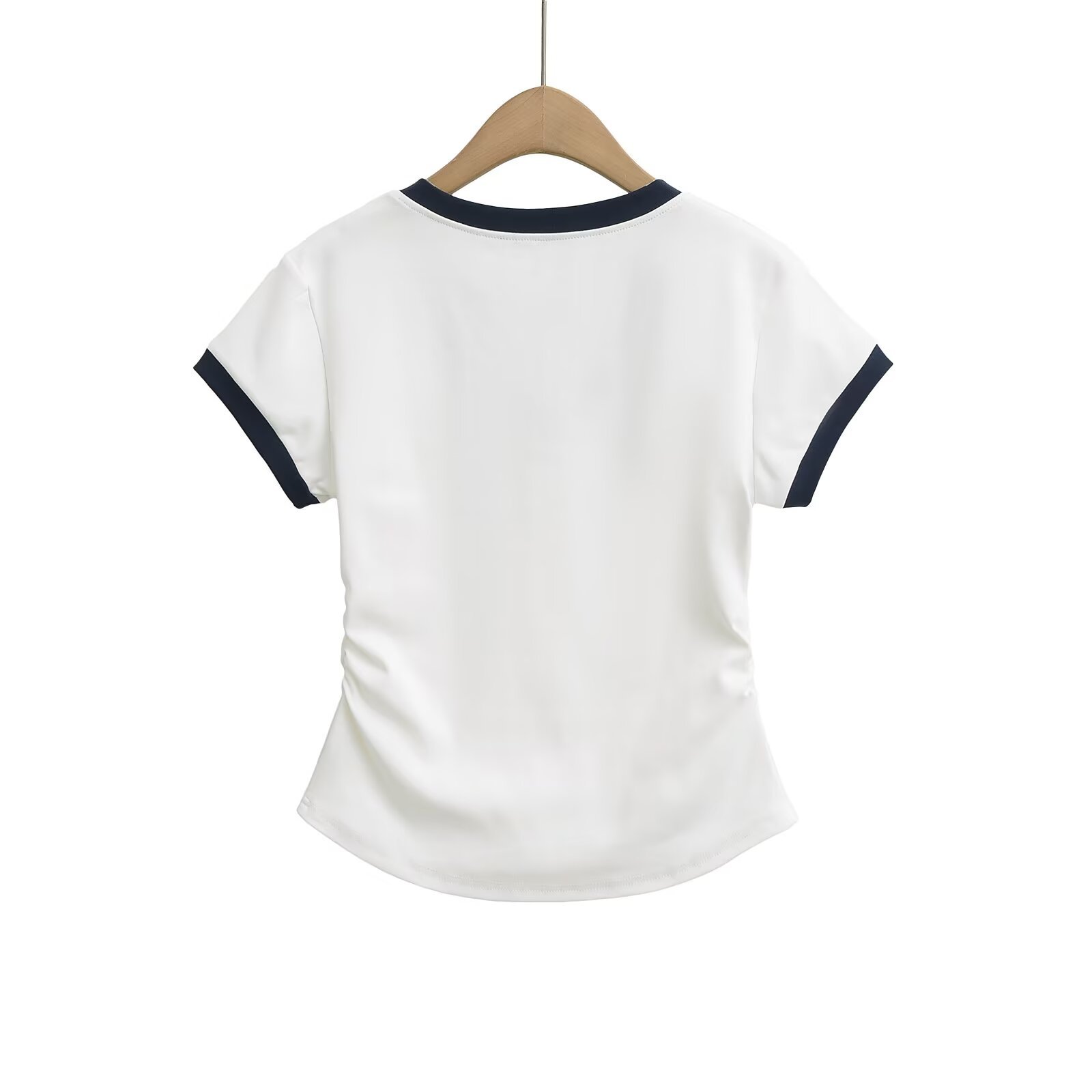 V-neck short sleeved T-shirt top