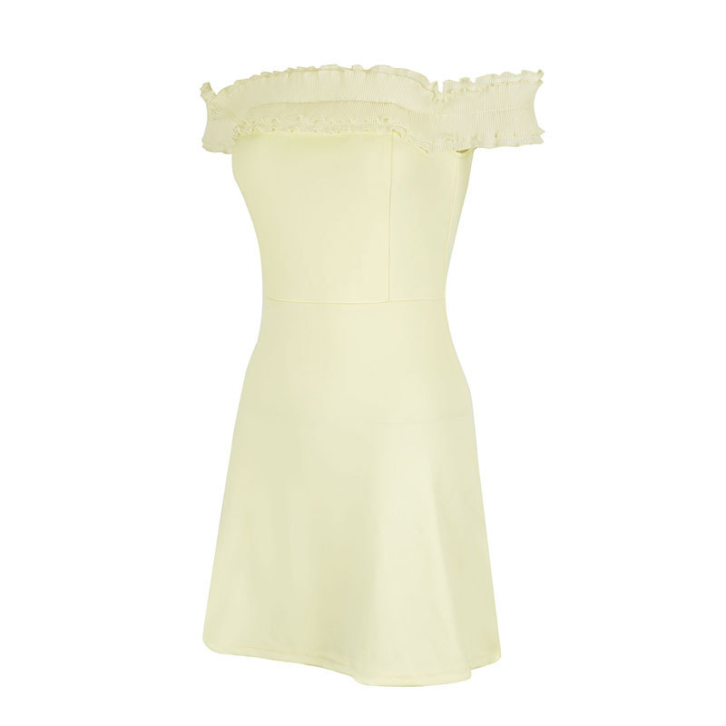 Asymmetrical Two-Tier Frill Sleeveless Mid-Calf Dress