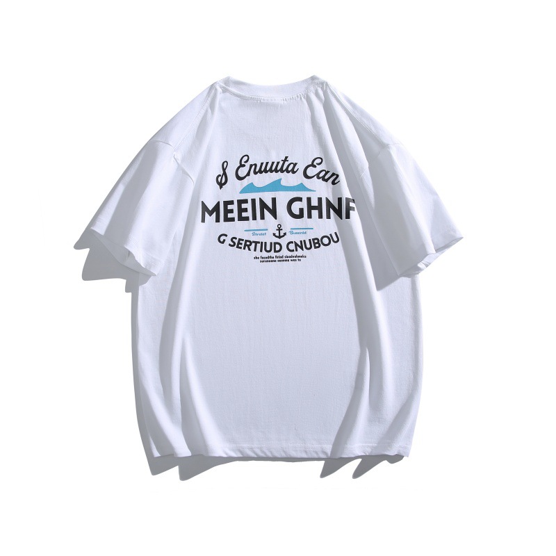 Japanese Retro Unisex T-Shirt Relaxed Graphic Cotton