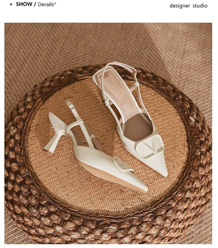 High-heeled Shoes for Women with Thin Heels, Fashionable Dress Shoes, Sandals for Women, Stylish Huizhou Women's Shoes