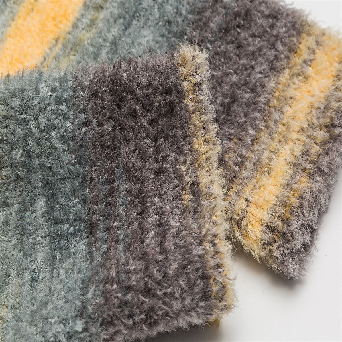 Japanese Workwear Color Block Oversized Sweater