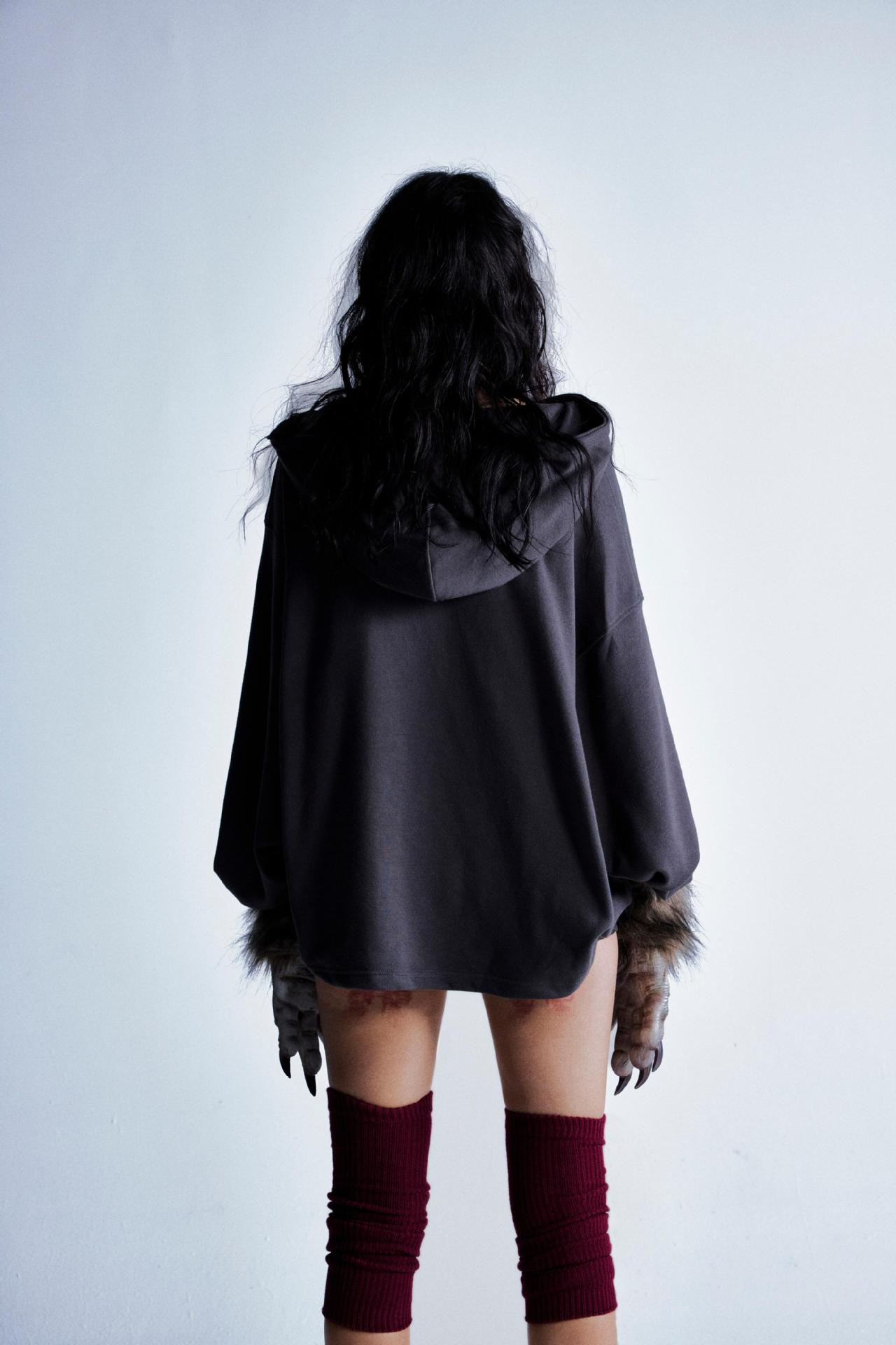 Graphic Lady Cop Hoodie