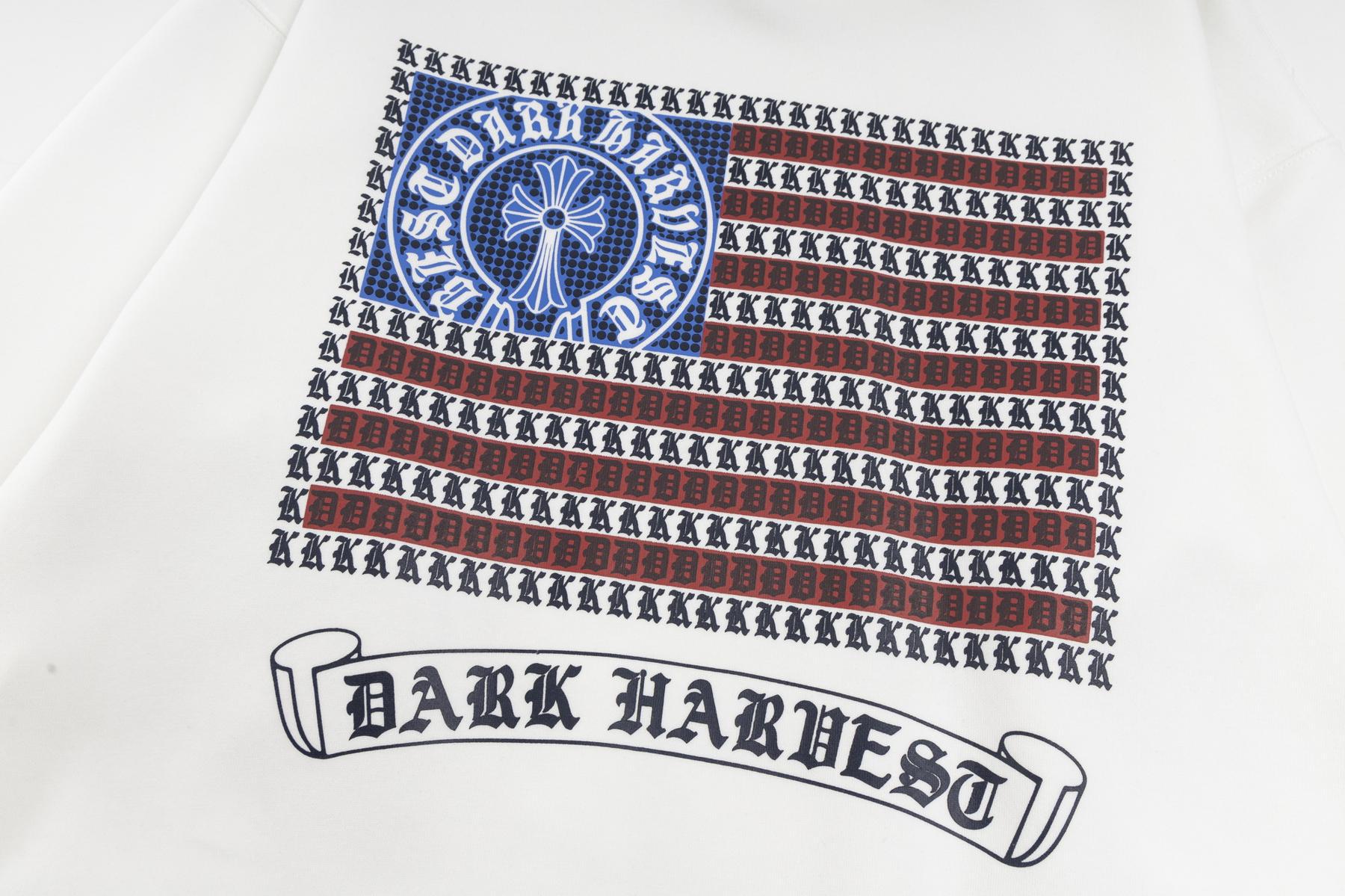 Vintage Emblem Graphic Milk Silk Long Sleeve Hoodie