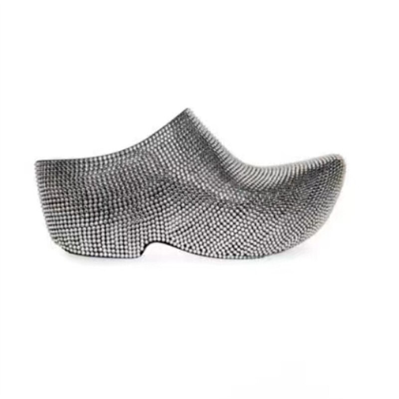 Stylish Crystal Half Slippers For Women Platform Shoes Luxury Designer Shoes Closed Toe Casual Elegant Ladies Mules Shoes