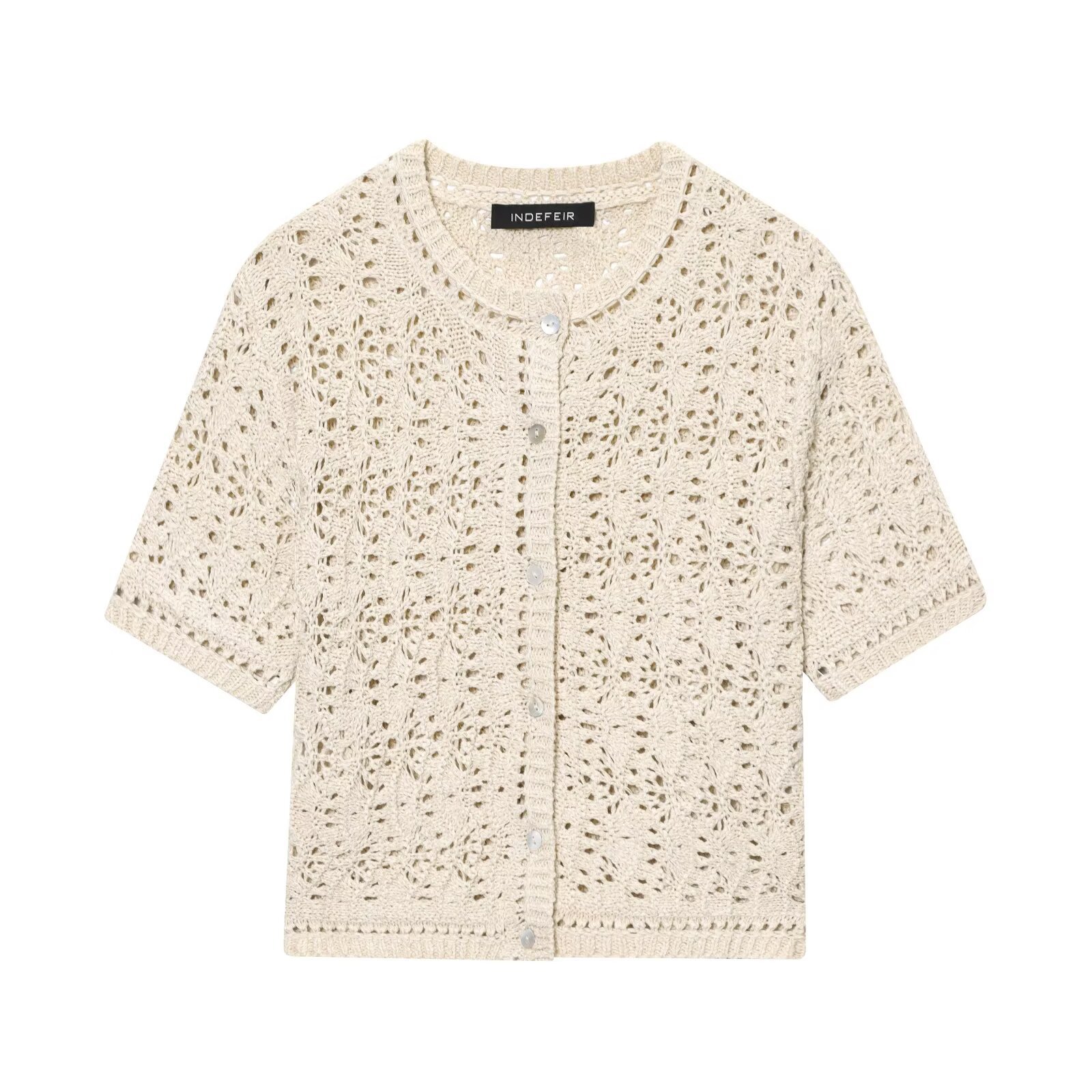 Fresh Ladies Distinctive Crewneck Plain Knit