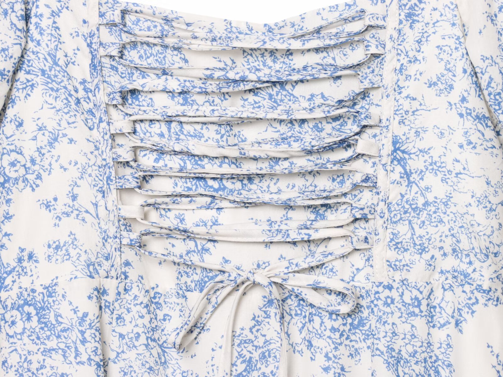 Floral Print Belted Split Square Neck Short Sleeve Maxi Dress