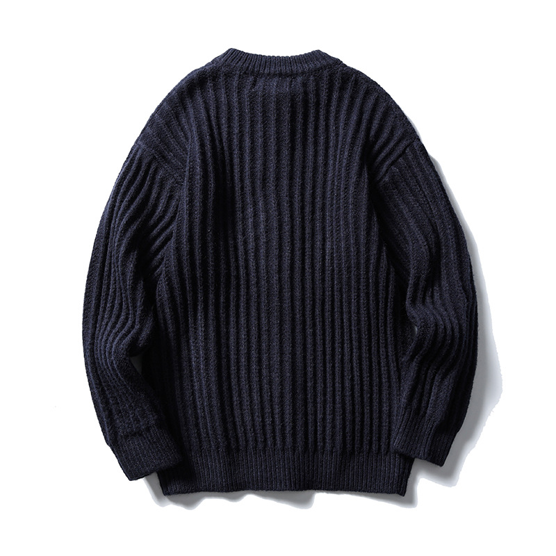 Japanese Workwear Polyester Fiber Cardigan